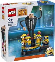 LEGO MINIONS Gru a Mimoni z kostek (J padouch 4) 75582 STAVEBNICE